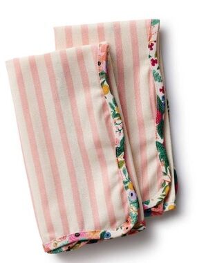 Rifle Paper Co. Rose Stripe Napkin Set of 2